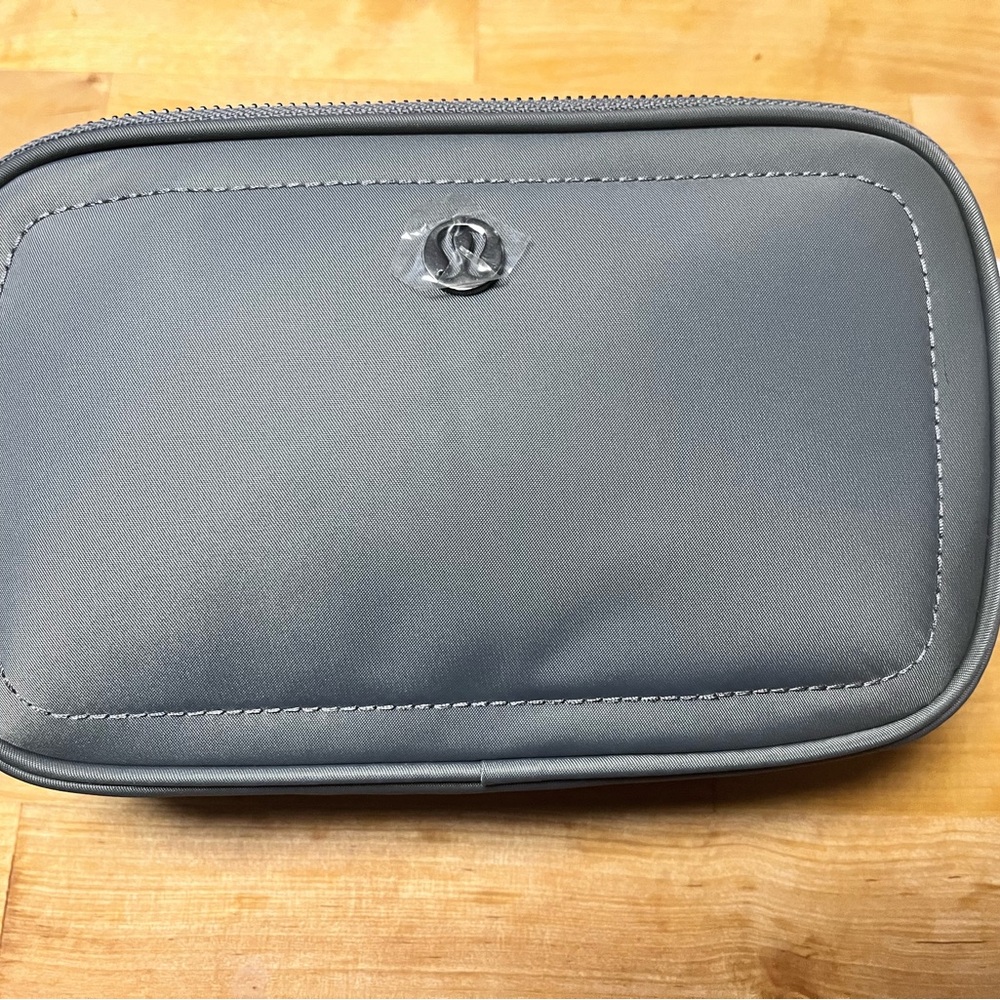 Lululemon Gray Crossbody Camera bag